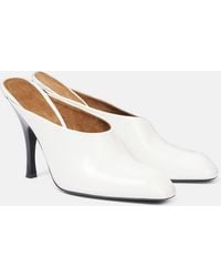 KHAITE - Colt 100 Leather Mules - Lyst