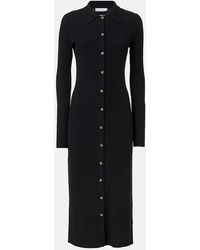 Proenza Schouler - Label Phillips Cotton-Blend Midi Dress - Lyst