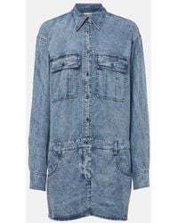 Isabel Marant - Palvina Denim Shirt Dress - Lyst