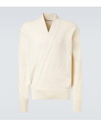 Lemaire - Alpaca And Wool-Blend Cardigan - Lyst