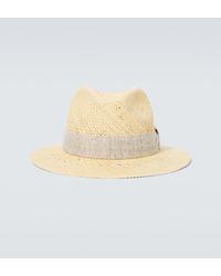 Kiton - Sombrero de paja - Lyst