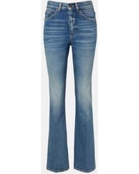 Saint Laurent - Clyde Bootcut Jeans - Lyst