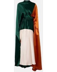 ROKSANDA - Robe Neolitsea Aus Seidensatin - Lyst