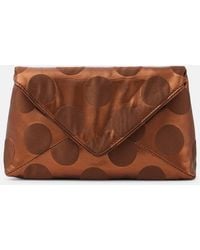 Dries Van Noten - Clutch Aus Satin - Lyst