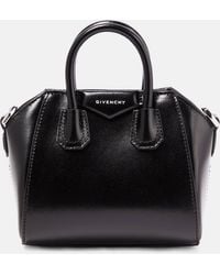 Givenchy - Antigona Mini Leather Tote Bag - Lyst