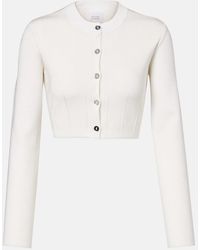 Galvan London - Atalanta Cropped Cardigan - Lyst