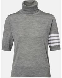 Thom Browne - Pull 4-Bar En Laine A Col Roule - Lyst