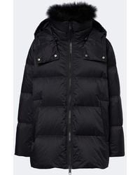 Yves Salomon - Hooded Padded Down Jacket - Lyst
