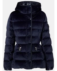 Moncler - Barante Velour Twill Down Jacket - Lyst