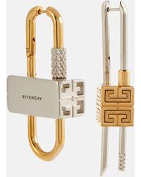 Givenchy - Lock Asymmetric Earrings - Lyst