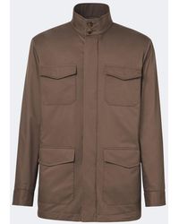 Canali - Technical Field Jacket - Lyst
