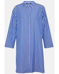 Max Mara - Rovigo Cotton Poplin Striped Shirt - Lyst