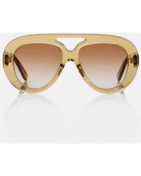 Loewe - Spoiler Aviator Sunglasses - Lyst