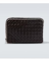 Bottega Veneta - Aktentasche Getaway Large Aus Leder - Lyst