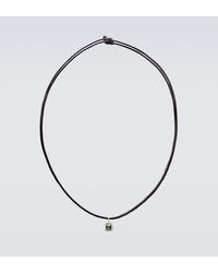 Octavia Elizabeth - 18Kt Pendant Necklace With Tourmaline - Lyst