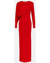Roland Mouret - Draped Crepe Gown - Lyst