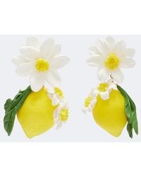 Jennifer Behr - Limoncello Drop Earrings - Lyst