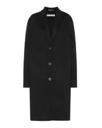 Acne Studios Wool Coat - Black