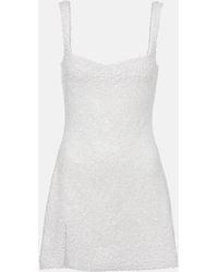 Clio Peppiatt - Verziertes Minikleid Venus - Lyst