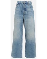 FRAME - Le Low Baggy Wide-leg Jeans - Lyst