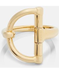 Gucci - Half Horsebit Cuff Bracelet - Lyst