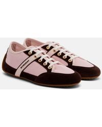 Givenchy - Sneakers Slim Mit Veloursleder - Lyst