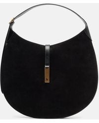 Polo Ralph Lauren - Large Suede Shoulder Bag - Lyst