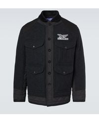 Junya Watanabe - X Filson Embroidered Quilted Wool Field Jacket - Lyst