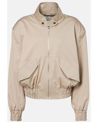 Magda Butrym - Wool And Silk Bomber Jacket - Lyst