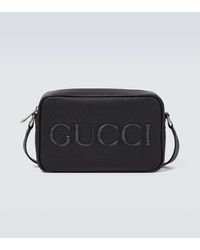 Gucci - Mini Leather Shoulder Bag - Lyst