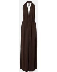 The Row - Robe Pharao Aus Jersey-Crepe - Lyst