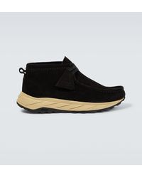 Clarks - Desert Boots Wallabee Eden Aus Veloursleder - Lyst