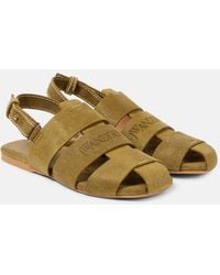 JW Anderson - Fisherman Leather Sandals - Lyst