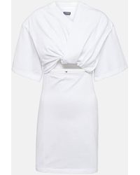 Jacquemus - La Robe T-shirt Bahia Cotton Mini Dress - Lyst