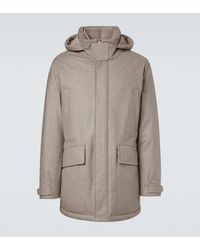 ZEGNA - Wool Down Jacket - Lyst