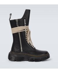 Rick Owens - X Dr. Martens 1918 Dmxl Leather Boots - Lyst