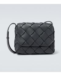 Bottega Veneta - Diago Small Leather Crossbody Bag - Lyst