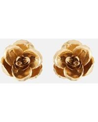 Jennifer Behr - Gladiolus 18Kt-Plated Earrings - Lyst