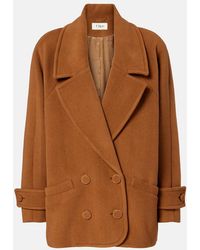Chloé - Double-Breasted Virgin-Wool Coat - Lyst
