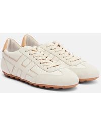 Hogan - Olympia Suede Sneakers - Lyst