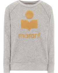 Étoile Isabel Marant Sweatshirt Milly aus Jersey - Grau