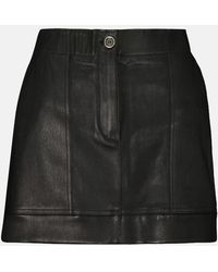 Stouls - Minifalda Linette de piel - Lyst
