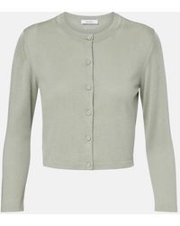 Max Mara - Faretra Silk And Cashmere Cardigan - Lyst