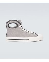 Gucci Leather Major Snake High-tops in 