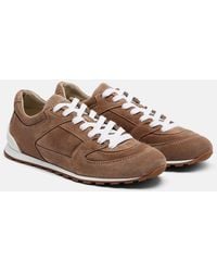 Brunello Cucinelli - Runner Suede Sneakers - Lyst