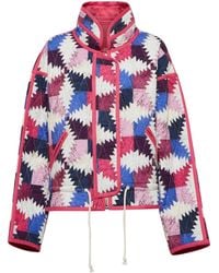Étoile Isabel Marant Hazzle Quilted Cotton Jacket - Multicolor