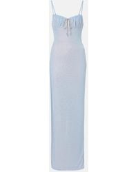 Area - Crystal-Embellished Gown - Lyst