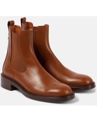Chloé - Bottines Chelsea Marcie En Cuir - Lyst