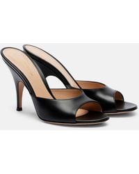 Gianvito Rossi - Sofia Leather Mules - Lyst