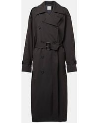 TOTEME - Trenchcoat Aus Einem Baumwollgemisch - Lyst